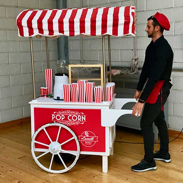 Vendita-Acquisto macchina per i Pop Corn - Carretto Pop Corn